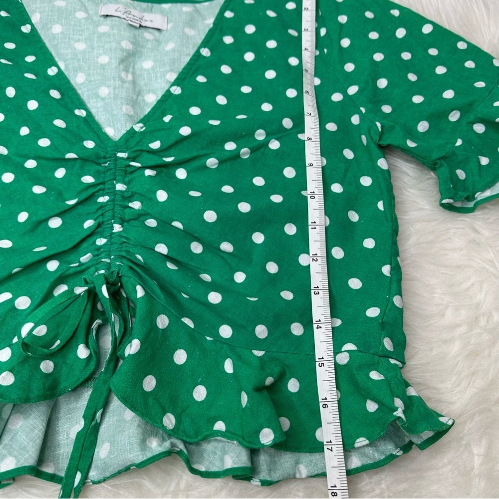 L’Academie The Lucia Blouse Size Small - Picture 8 of 10
